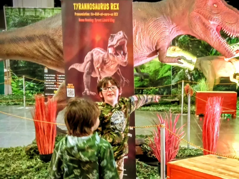 Life-Sized Dinosaurs