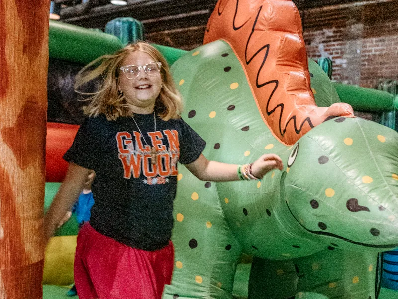 Dino Themed Bounce Houses